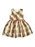 Bonnie Jean Plaid Brown Dress Size 5 - photo 1