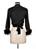 RUMOURS Black 3/4 Sleeve Blouse Size S - photo 2