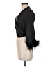 RUMOURS Black 3/4 Sleeve Blouse Size S - photo 5