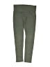 Justice Solid Green Active Pants Size 6 - photo 1