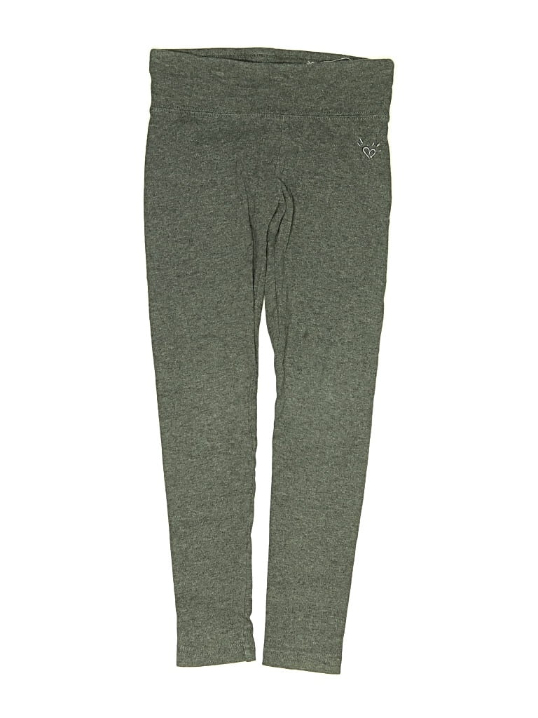 Pre-owned Justice Kids' Active Pants In Green