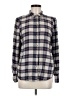 Rails Plaid Gray Long Sleeve Button-Down Shirt Size M - photo 1