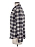 Rails Plaid Gray Long Sleeve Button-Down Shirt Size M - photo 5