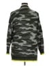 No Comment 100% Acrylic Camo Green Cardigan Size 1X - photo 2