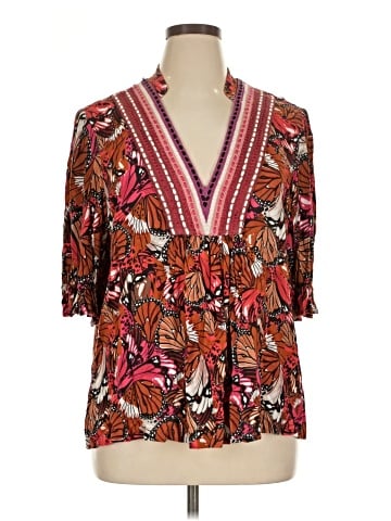 Blank London 3/4 Sleeve Blouse (view 1)
