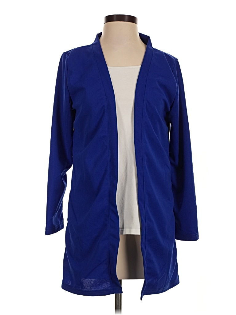 Pre-owned Unbranded Kimono In Blue