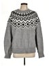 H&M Argyle Gray Pullover Sweater Size L - photo 1