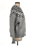 H&M Argyle Gray Pullover Sweater Size L - photo 4