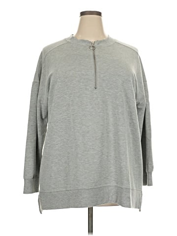 Woman Within Pullover Sweater (view 1)