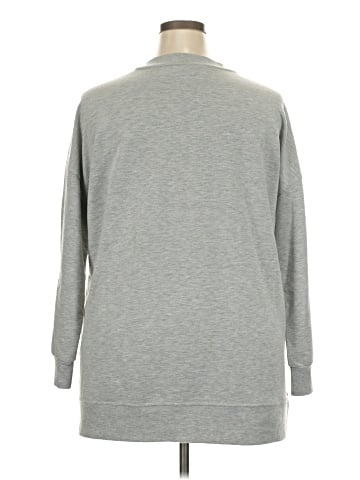 Woman Within Pullover Sweater (view 2)