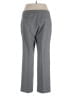 Le Suit 100% Polyester Solid Gray Dress Pants Size 14 - photo 2