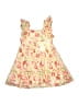 Bonnie Jean Floral Yellow Ivory Dress Size 5 - photo 1