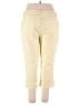 Croft & Barrow Solid Yellow Khakis Size 18 - photo 2