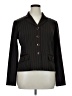 K.C. Spencer Stripes Black Brown Blazer Size 16 - photo 1