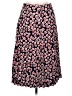 J.Crew 100% Polyester Print Red Casual Skirt Size 8 (tall) - photo 2