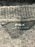 MAX Argyle Gray Cardigan Size S - photo 6