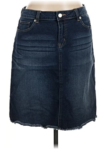 Westport Denim Skirt (view 1)