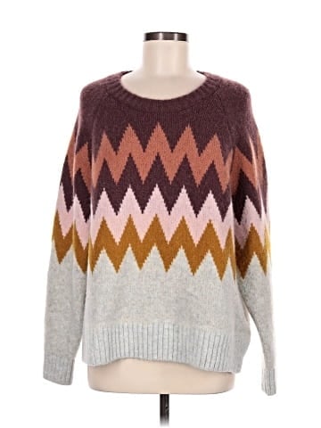 Madewell Delwood Fair Isle Pullover Sweater (view 1)