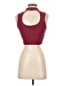 Bebe Burgundy Sleeveless Top Size XS - photo 2