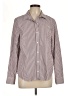 Levi's 100% Cotton Stripes Brown Long Sleeve Button-Down Shirt Size L - photo 1