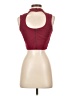 Bebe Burgundy Sleeveless Top Size XS - photo 2