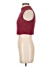 Bebe Burgundy Sleeveless Top Size XS - photo 5