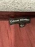 Catherine Malandrino 100% Polyester Brown Long Sleeve Blouse Size L - photo 7