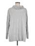 Garnet Hill Silver Turtleneck Sweater Size M - photo 1