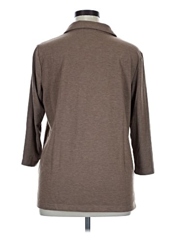 Matty M 3/4 Sleeve Blouse (view 2)
