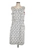 Robbie Bee Graphic White Casual Dress Size 12 - photo 1