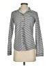 Current/Elliott Stripes Gray Long Sleeve Button-Down Shirt Size XS (0) - photo 1