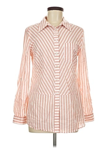 Soft Surroundings Long Sleeve Button-Down Shirt (view 1)