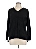 Doncaster Collection Black Pullover Sweater Size L - photo 1