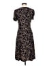 Chaps Floral Black Casual Dress Size M - photo 2