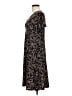 Chaps Floral Black Casual Dress Size M - photo 5