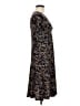 Chaps Floral Black Casual Dress Size M - photo 4