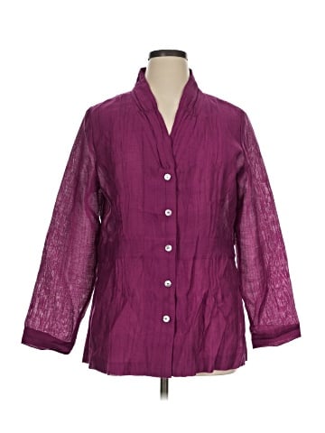 Travelsmith 3/4 Sleeve Button-Down Shirt (view 1)