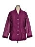 Travelsmith Purple 3/4 Sleeve Button-Down Shirt Size XL - photo 1