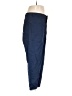 Label Solid Blue Casual Pants Size M - photo 4