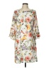Leslie Fay Floral White Casual Dress Size 12 - photo 1