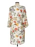 Leslie Fay Floral White Casual Dress Size 12 - photo 2