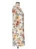 Leslie Fay Floral White Casual Dress Size 12 - photo 4