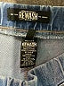 Rewash 100% Cotton Color Block Blue Jeans Size M - photo 7