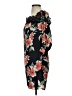 Eight Sixty 100% Polyester Floral Black Casual Dress Size S - photo 5