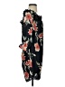 Eight Sixty 100% Polyester Floral Black Casual Dress Size S - photo 4