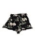 Primark 100% Viscose Floral Black Shorts Size 4 - photo 1
