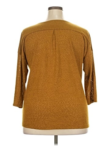 Bobeau 3/4 Sleeve T-Shirt (view 2)
