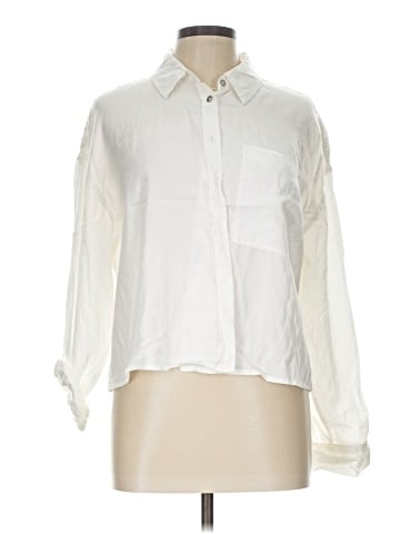 CALVIN KLEIN JEANS Long Sleeve Blouse (view 1)