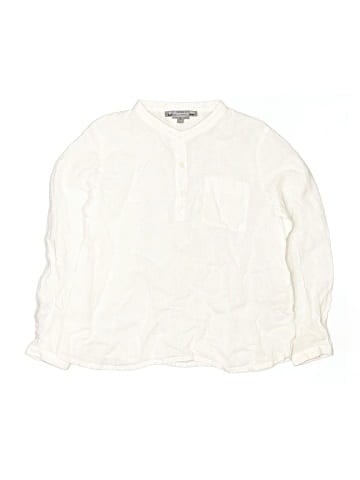 Bonpoint Long Sleeve Button-Down Shirt (view 1)