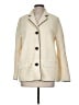 Tory Burch Tweed Ivory Coat Size 6 - photo 1